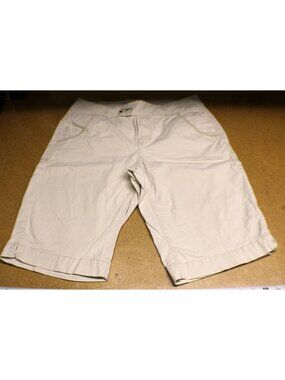 Worn Jeans Cotton Shorts Size 10 Neutral Minimalist Summer Casual Basic Bottoms